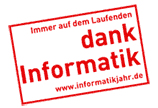 Logo "dank Informatk"